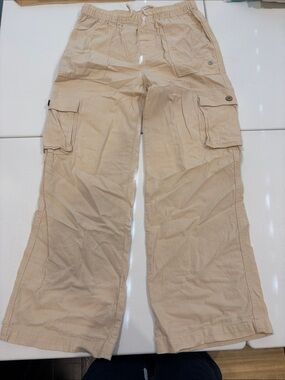 Roxy Kids Light Beige Cargo Pants